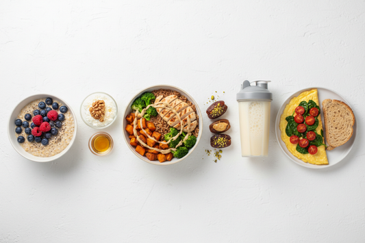 Plan de alimentación un día completo fitness — Kyos Sport