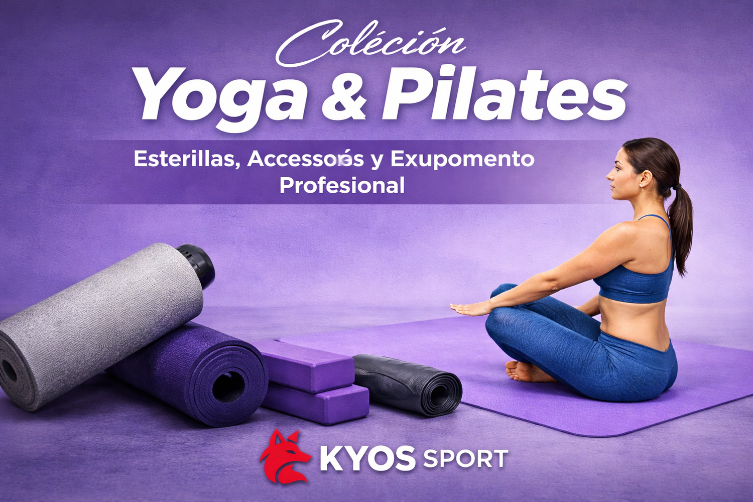 Yoga & Pilates | Esterillas, Accesorios y Equipamiento Profesional – Kyos Sport
