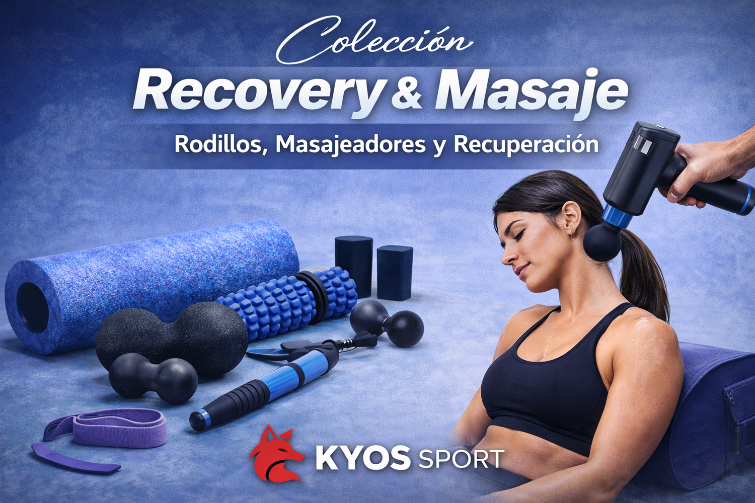 Recovery & Masaje | Foam Rollers, Relajación y Recuperación Muscular – Kyos Sport