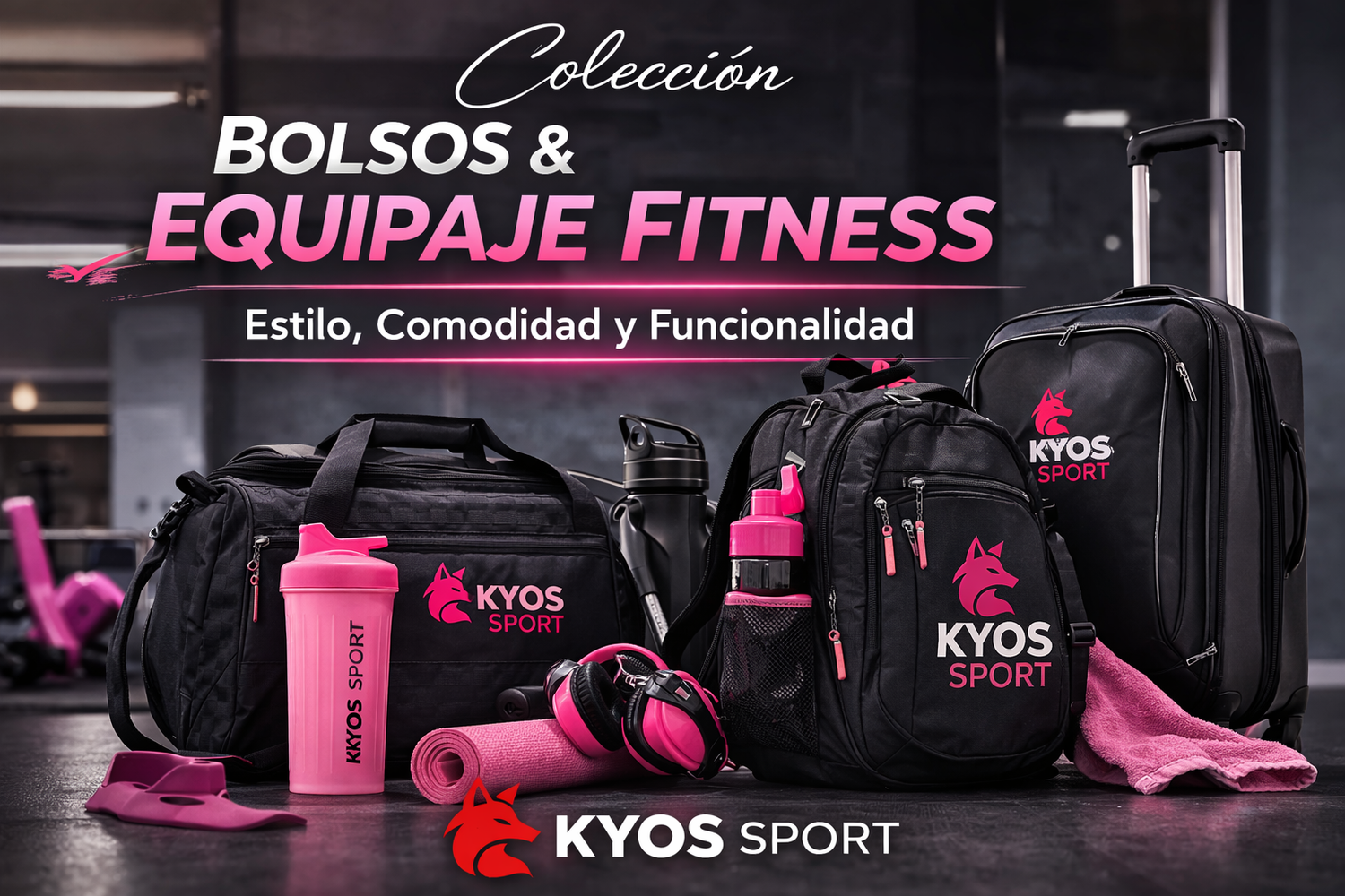 Bolsos Deportivos & Equipaje Fitness | Viaje y Entrenamiento – Kyos Sport