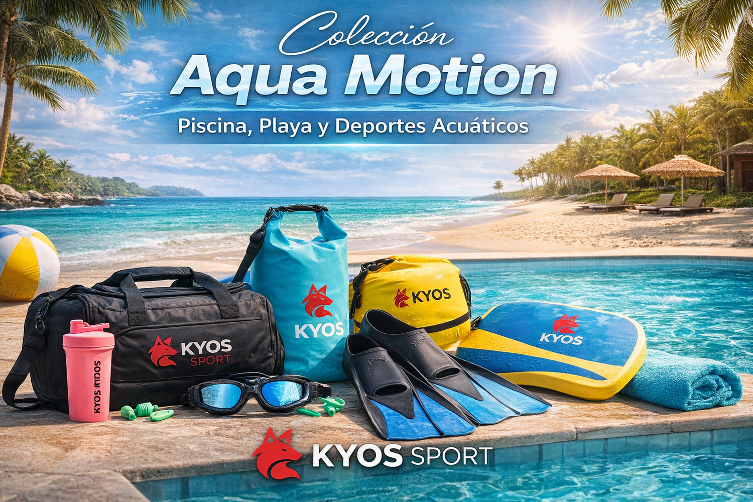 Aqua Motion | Piscina, Playa y Deportes Acuáticos – Kyos Sport