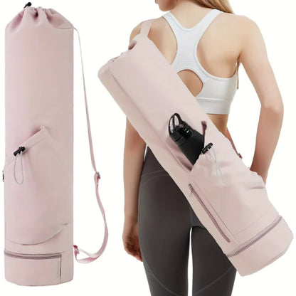 Bolsa para esterilla yoga gran apertura con bolsillo impermeable – Kyos Sport