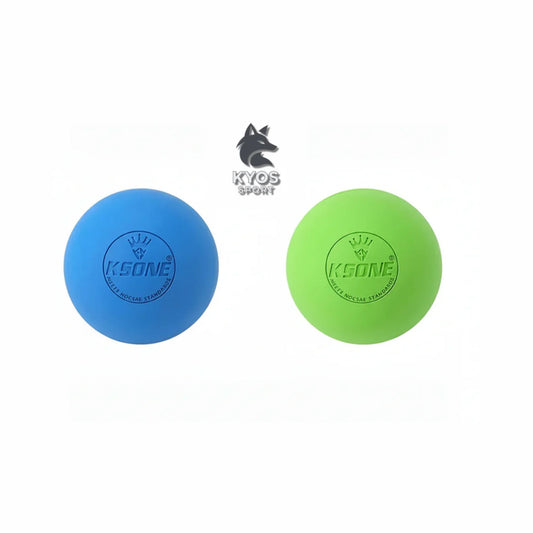 Pelota de masaje fascia goma para yoga fitness y relajacion muscular – Kyos Sport