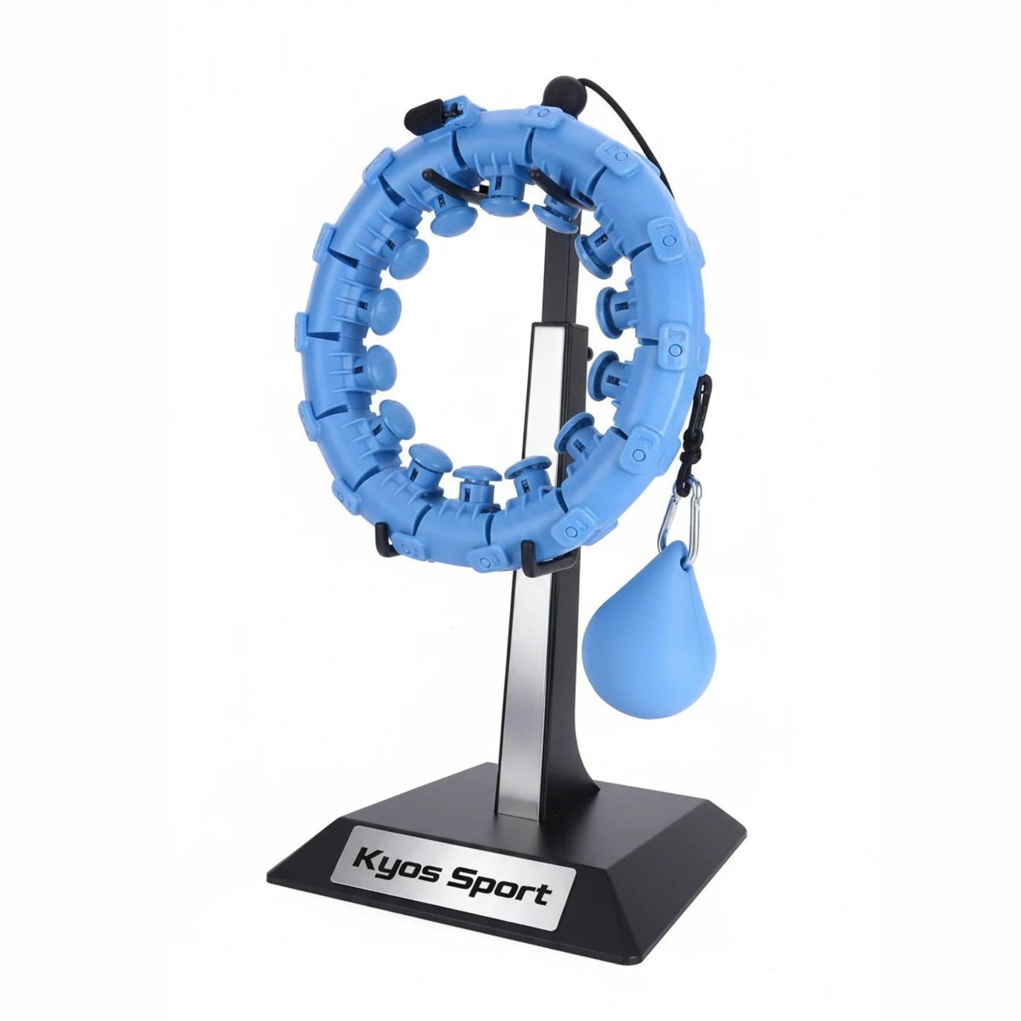 Hula hoop con peso ajustable 28 secciones para cardio y tonificacion – Kyos Sport