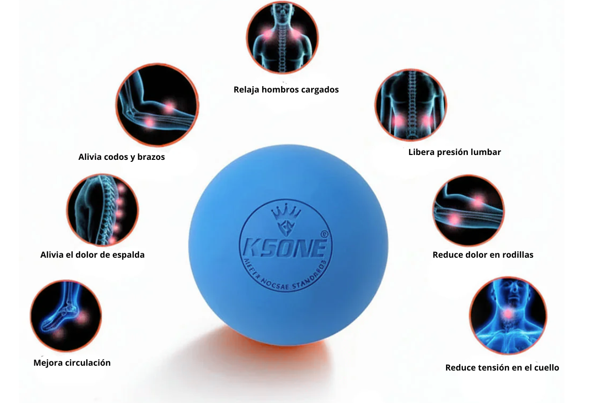 Pelota de masaje fascia Kyos Sport – tamaños disponibles