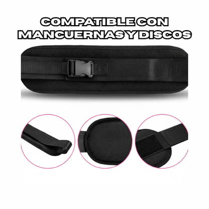 Cinturón Hip Thrust - Accesorio Entrenamiento Fuerza Piernas y Glúteos
