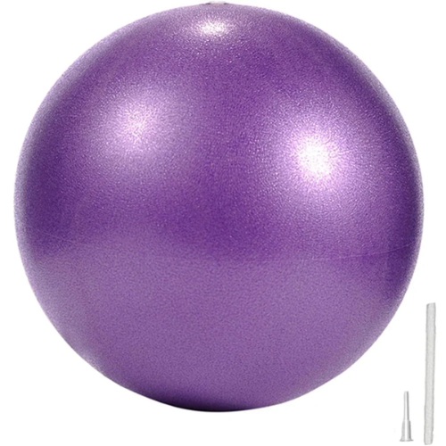 Pelota mini pilates 25cm morada (Purple) antideslizante Kyos Sport
