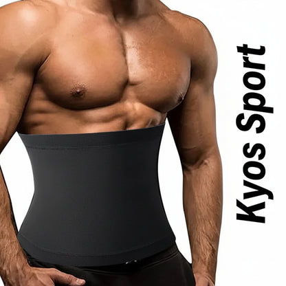 Detalle tejido neopreno faja reductora sauna – Kyos Sport