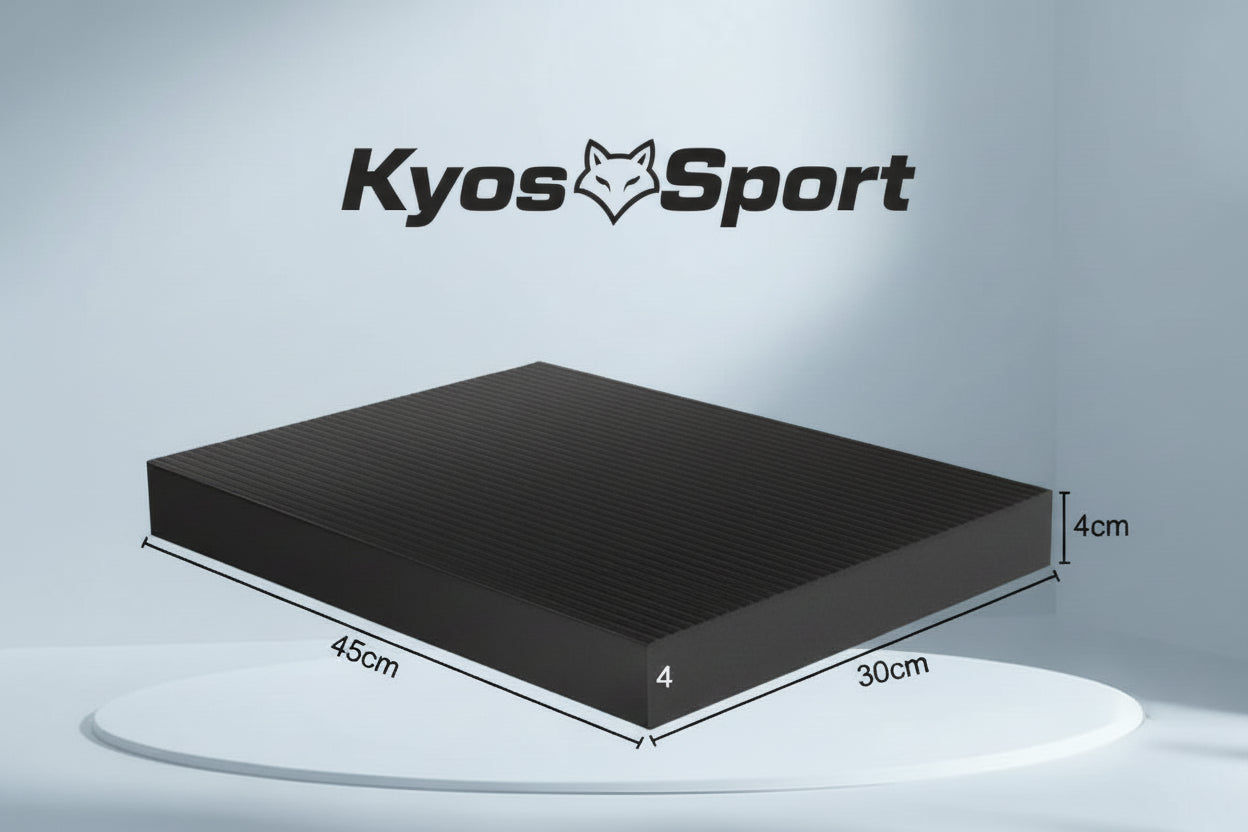 Colchoneta yoga antideslizante Kyos Sport para pilates y estabilidad