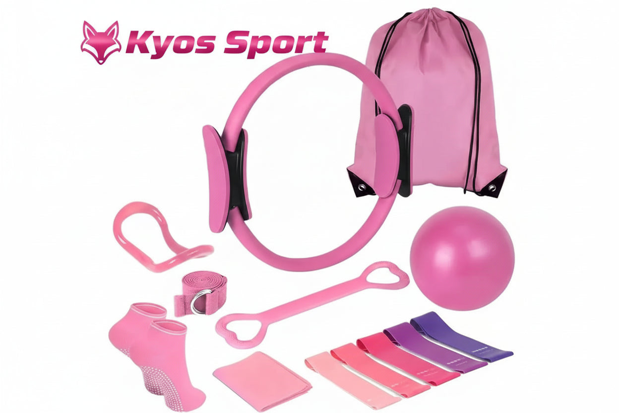 Set Pilates Ring 13 Piezas Completo Kyos Sport