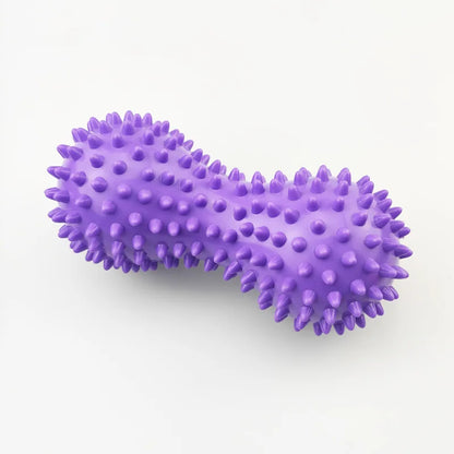 Pelota de masaje cacahuete PVC Kyos Sport color morado