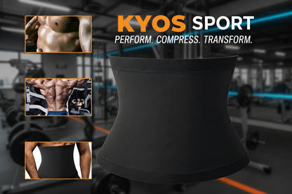 Faja sauna ajustable con velcro – Kyos Sport