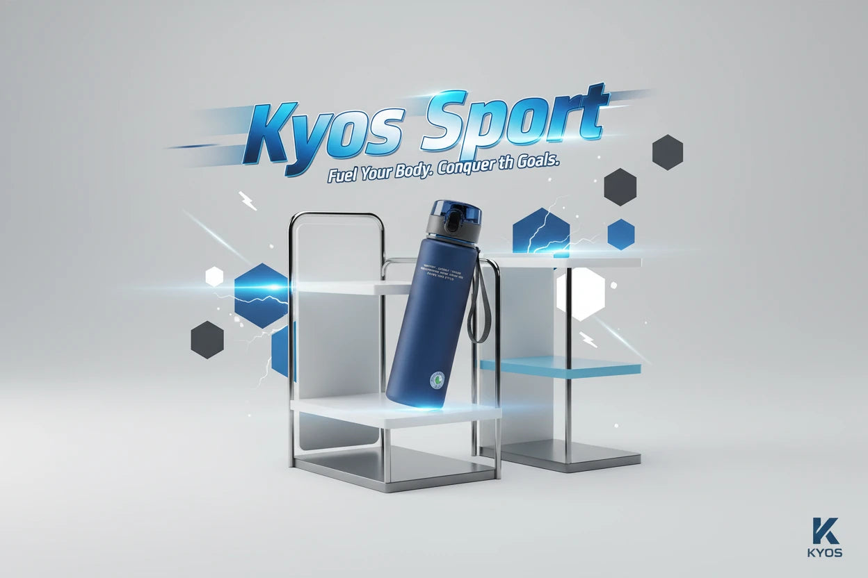 Botella BPA Free portátil para deporte