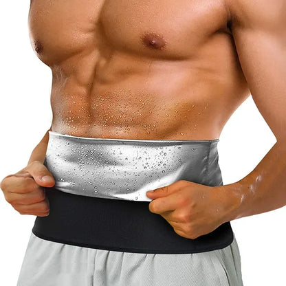 Faja sauna unisex negra para abdomen y cintura – Kyos Sport