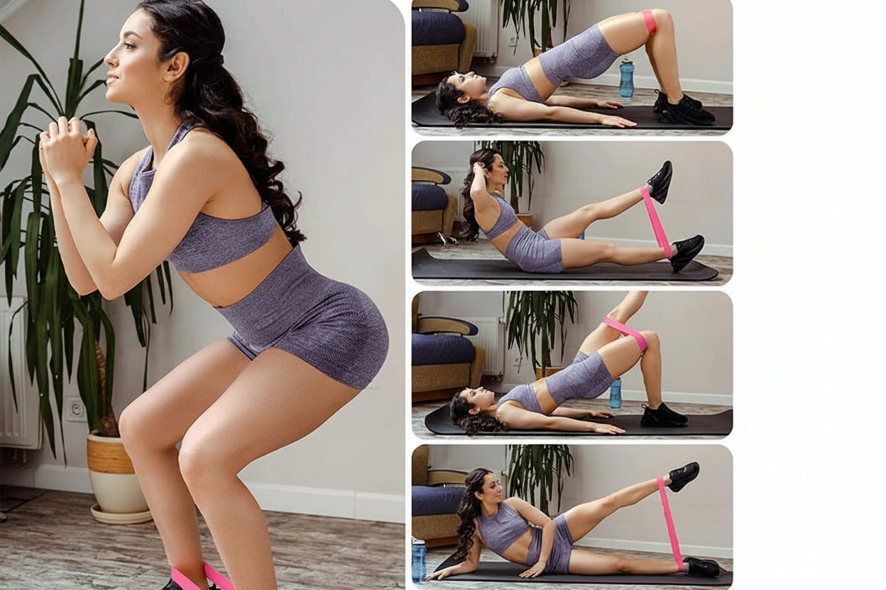  Bandas de resistencia para entrenamiento de fuerza