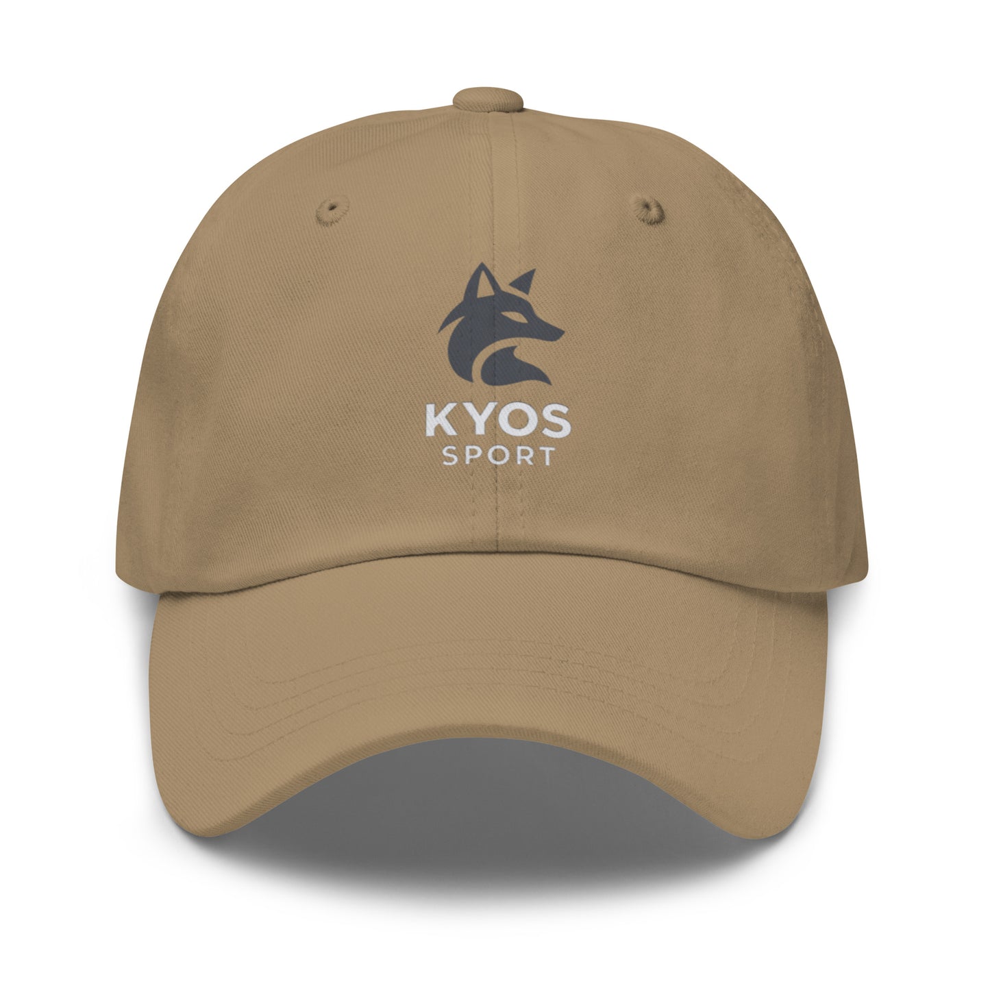 Gorra deportiva Kyos Sport color Caqui - vista frontal