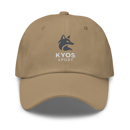 Gorra deportiva Kyos Sport color Caqui - vista frontal