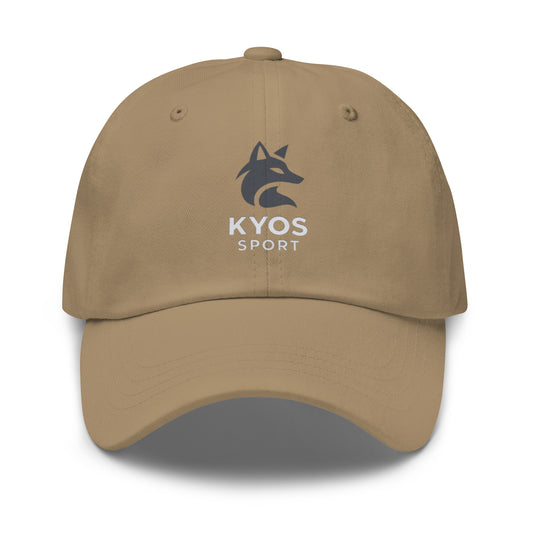Gorra deportiva Kyos Sport color Caqui - vista frontal