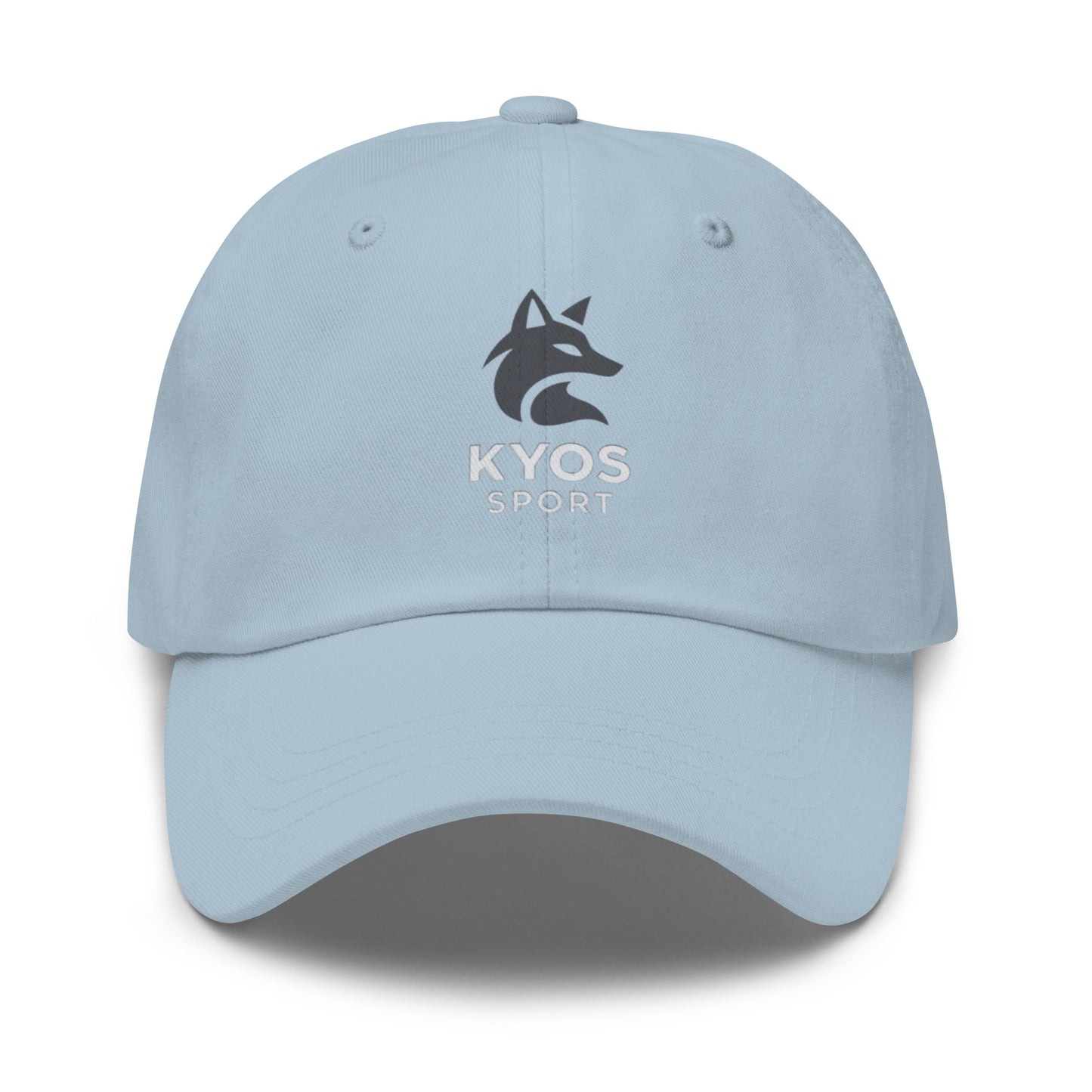 Gorra deportiva Kyos Sport color Azul Claro - vista frontal