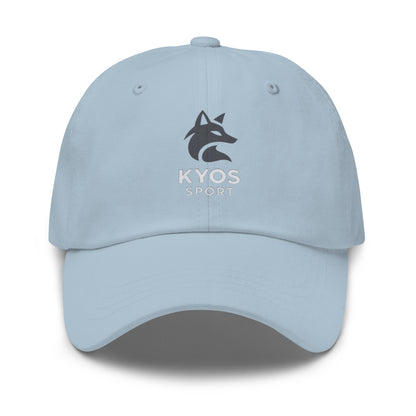 Gorra deportiva Kyos Sport color Azul Claro - vista frontal