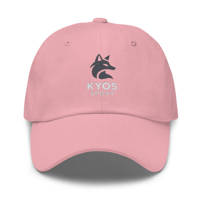 Gorra deportiva Kyos Sport color Rosa - vista frontal