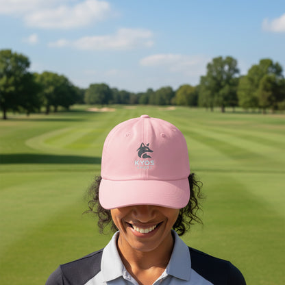 Gorra deportiva Kyos Sport color Rosa - vista frontal 4
