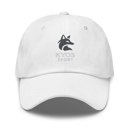 Gorra deportiva Kyos Sport color Blanco - vista frontal