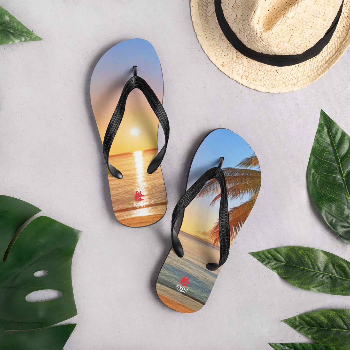 Chanclas personalizadas Kyos Sport - vista superior 